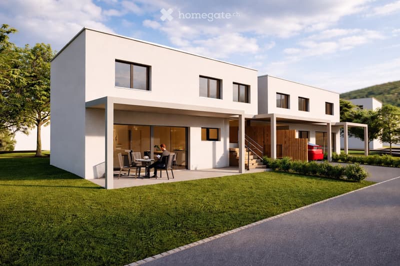 Villa neuve 6.5 pcs avec terrasse et jardin Quartier calme (1)