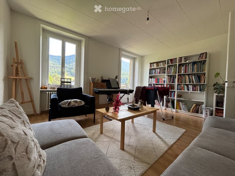 Grand appartement 3,5 pièces à louer à Vallorbe (1)