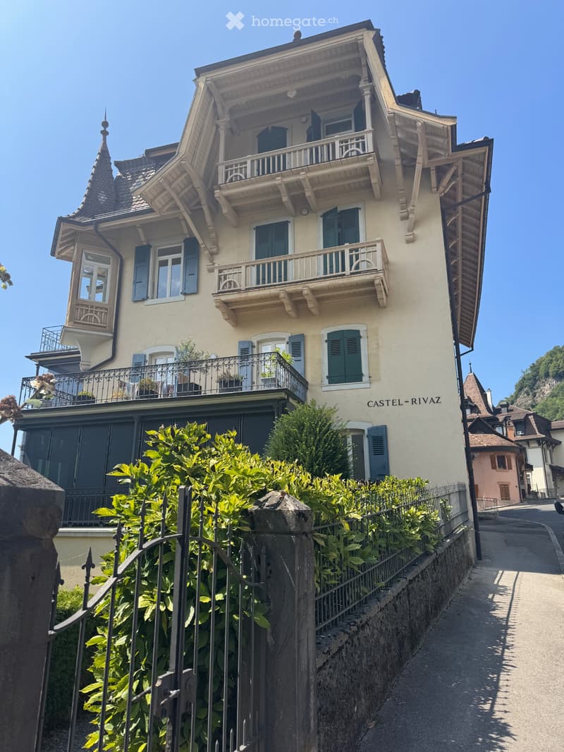 Montreux 2½ p de 57 m² avec jardin et vue incroyable (5)