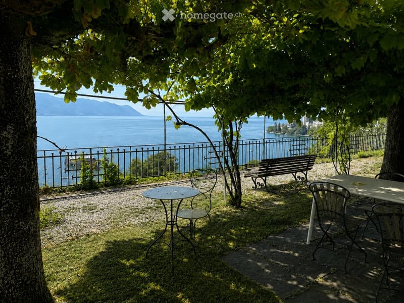 Montreux 2½ p de 57 m² avec jardin et vue incroyable (11)