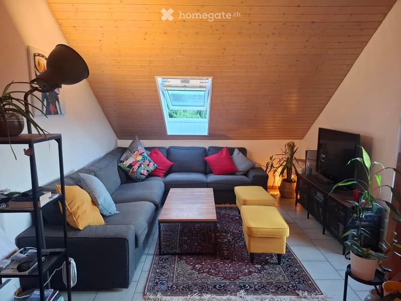 Charmant appartement en attique de 2 pièces à Perroy (1)