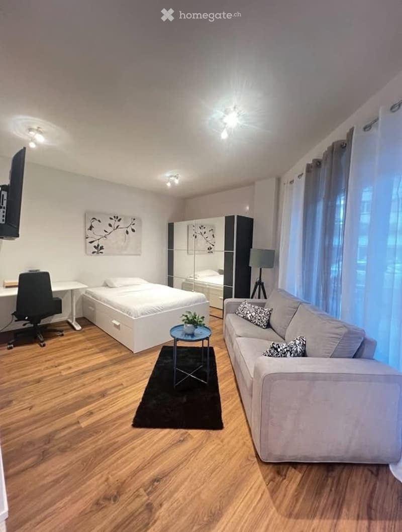 Studio meublé de 40m2, Pâquis / Gare Cornavin 1201 Genève (1)
