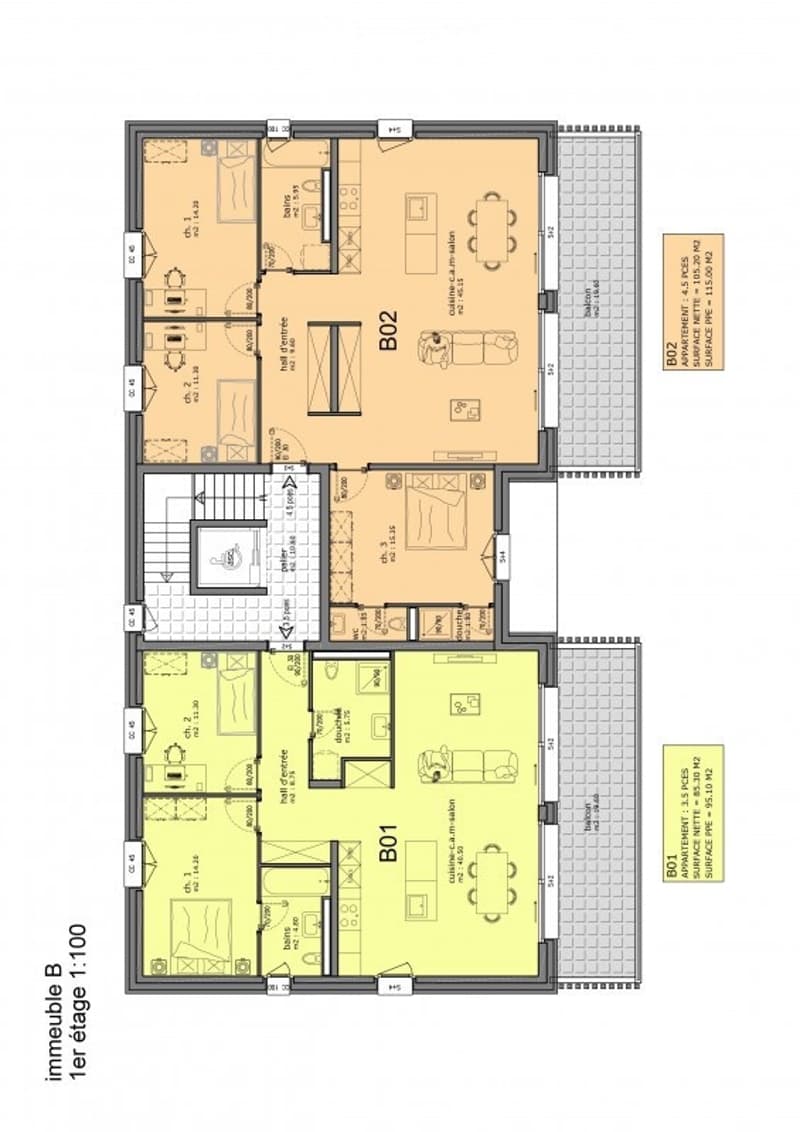 Appartement 4,5 pièces - Enney (4)