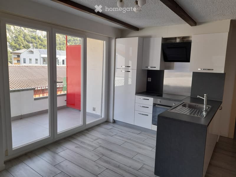 3 Z-Wohnung in Susten / Appartement de 3 pièces à La Souste (1)
