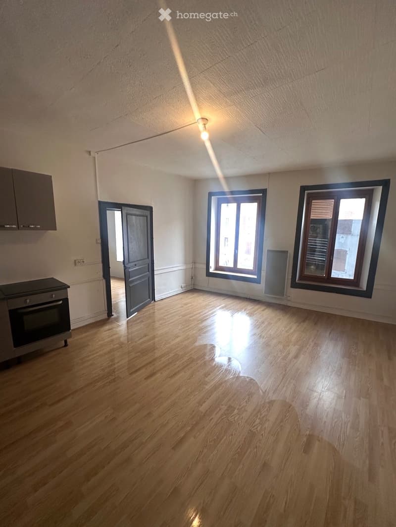 Appartement 2.5 pièces meublé ou vide Morez (1)