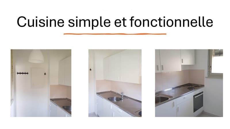 Meublé de 2 pièces, prêt à vivre - A partir du 1er septembre (4)