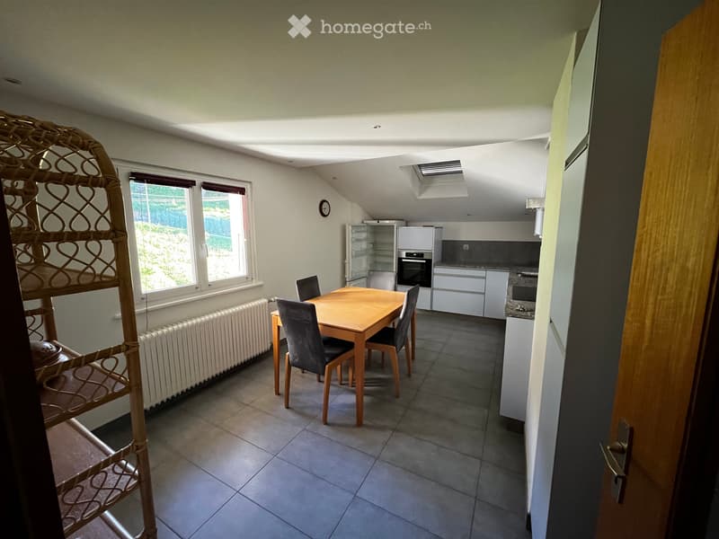 Charmant 3,5 pièces en attique à louer à Veysonnaz (3)