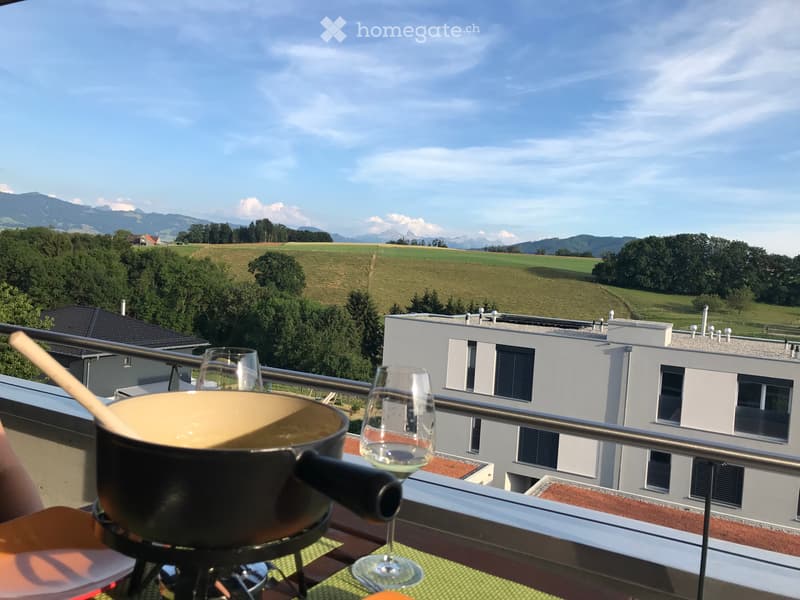 Magnifique appartement/attique 4.5 pièces à louer à Cottens (5)