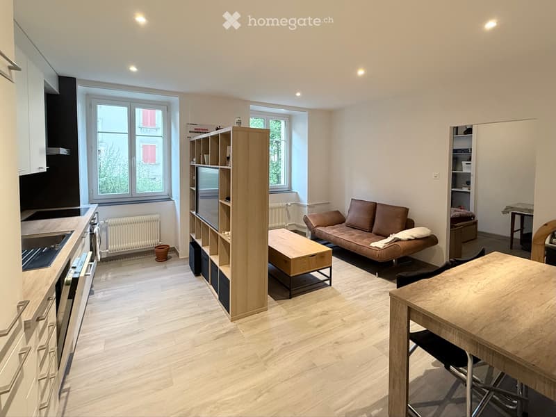 À remettre : appartement 2.5 pièces rénové (2)