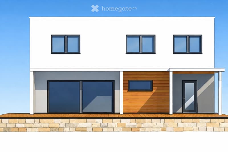 Villa neuve 6.5 pcs avec terrasse et jardin  Quartier calme (2)