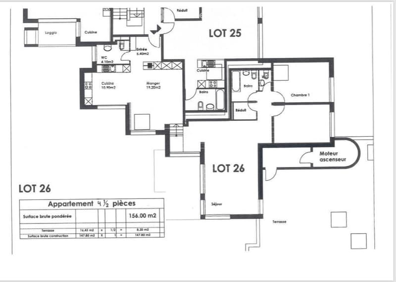 Duplex de 150m2 avec terrasse (1)