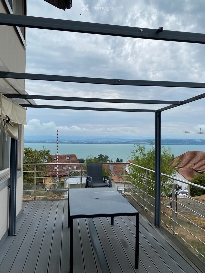 Appartement avec vue sur le lac et les alpes (4)