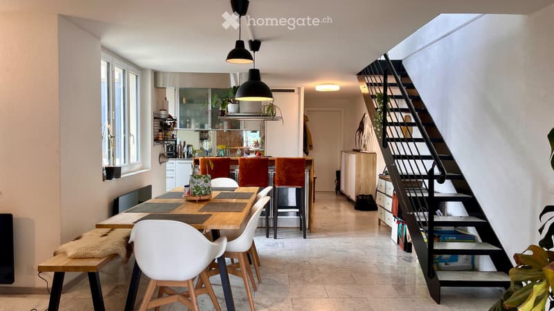 3.5 pièces en duplex à lavenue de la gare 6 à Fribourg (2)