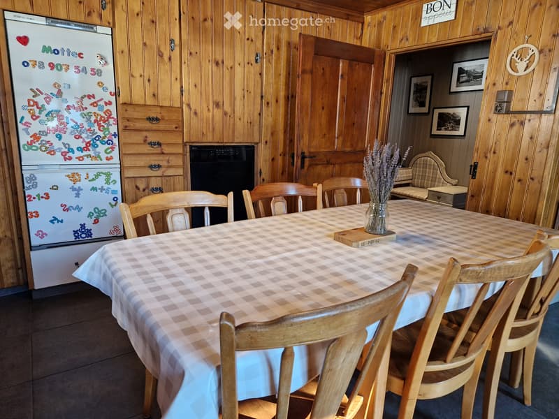 Appartement/Chalet - à coté de Zinal - Le Mottec (4)