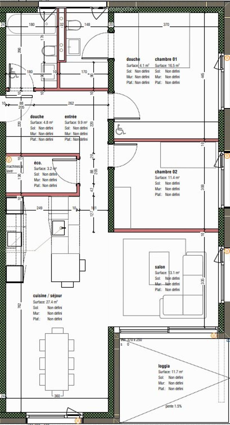 Appartement neuf  3.5 pièces attique 98m2 (5)