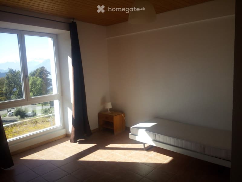 Chambre saisonnière en colocation à Leysin (2)