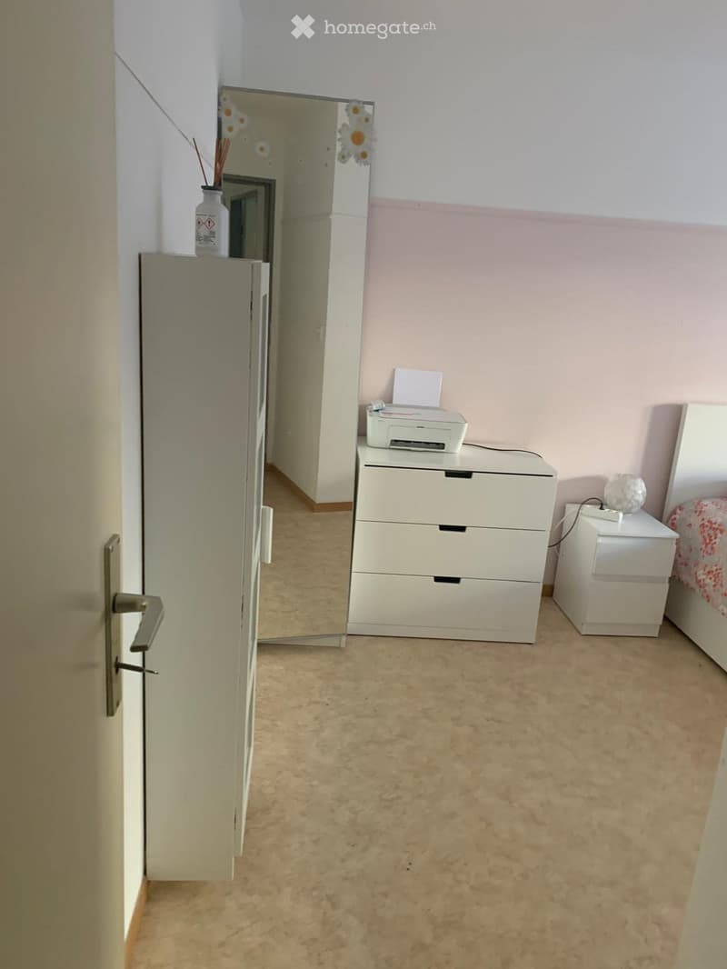 Chambre meublée et spacieuse sur canton de Genève (2)