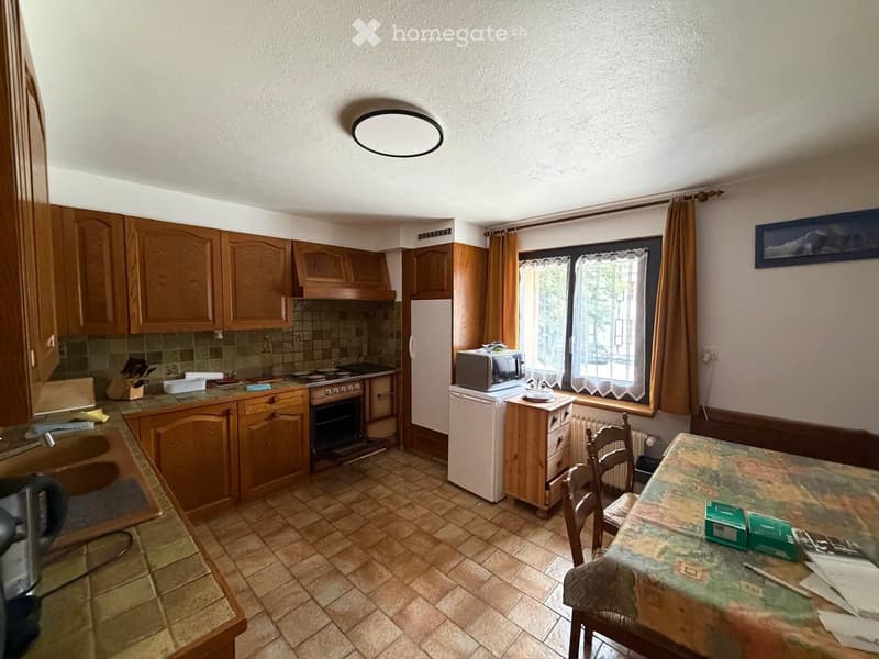 Appartement de 3.5 pièces à Evolène balcon et splendide vue (3)