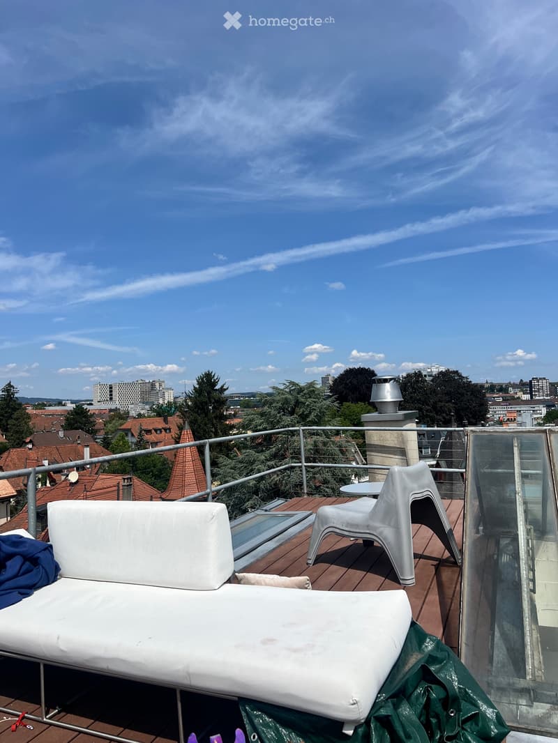 Helles WG-Zimmer mit privater Dachterrasse (2)