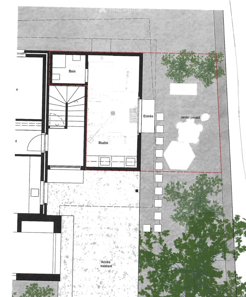 Studio avec jardin et place de parc dans le quartier d Torry (1)