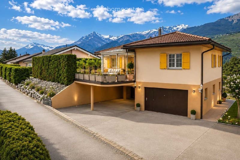 Studio indépendant dans une villa Bramois (Sion) (4)