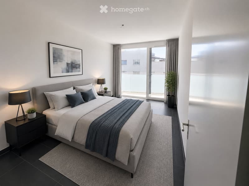 Grosse 4.5 Zi. Wohnung 110m2 in ruhigem, gehobenem Quartier (4)