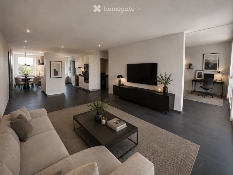 Grosse 4.5 Zi. Wohnung 110m2 in ruhigem, gehobenem Quartier (3)