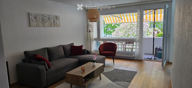 Möblierte 3.5-Zimmer-Wohnung in Erlach (1)