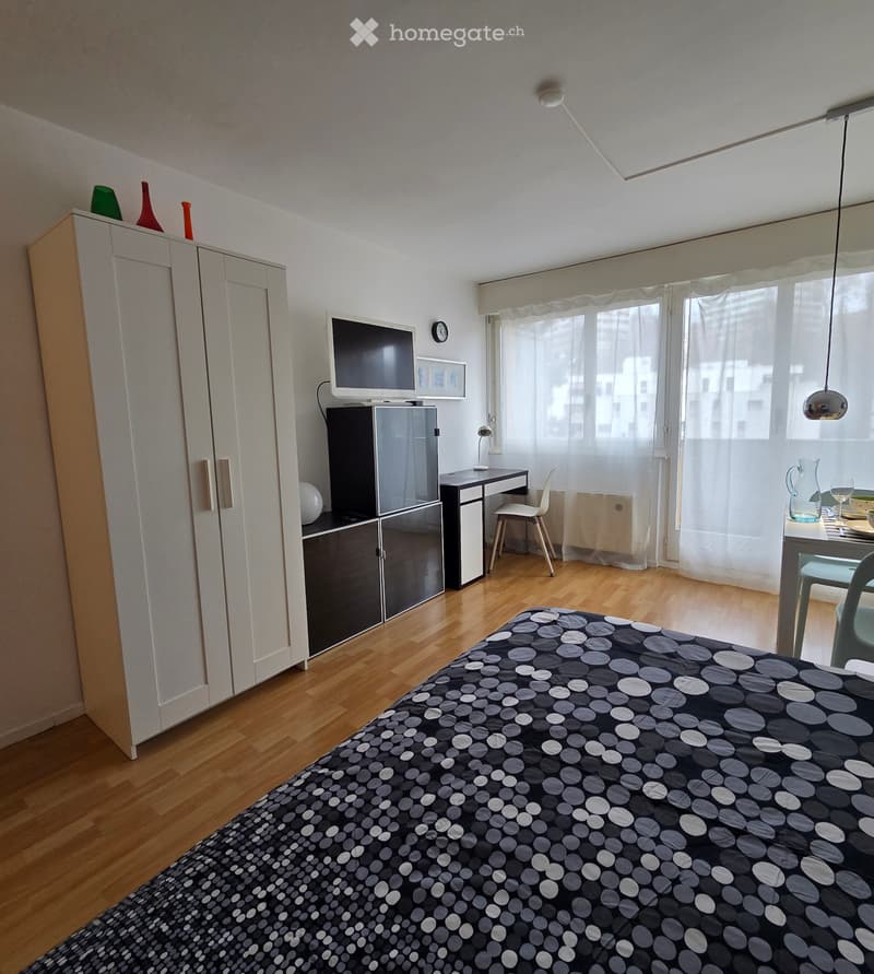 Logement meublé à Lausanne centre (2)