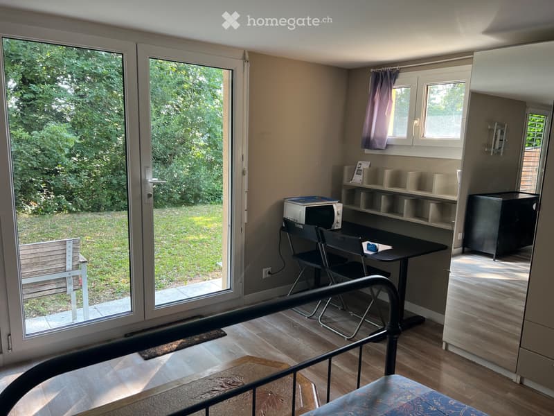 Chambre avec entrée indépendante à Trélex (3)