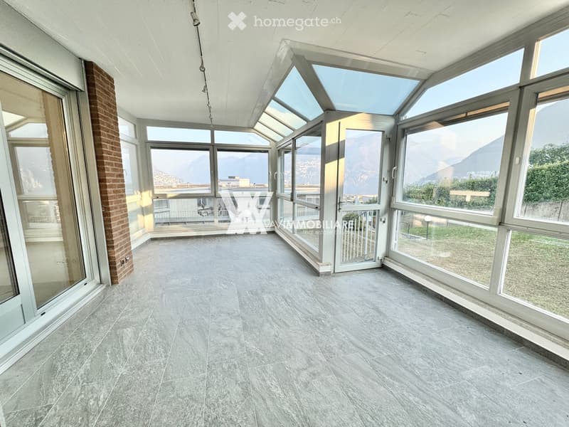 LUGANO: ELEGANTE APPARTAMENTO VISTA LAGO E MONTE BRÈ (7)
