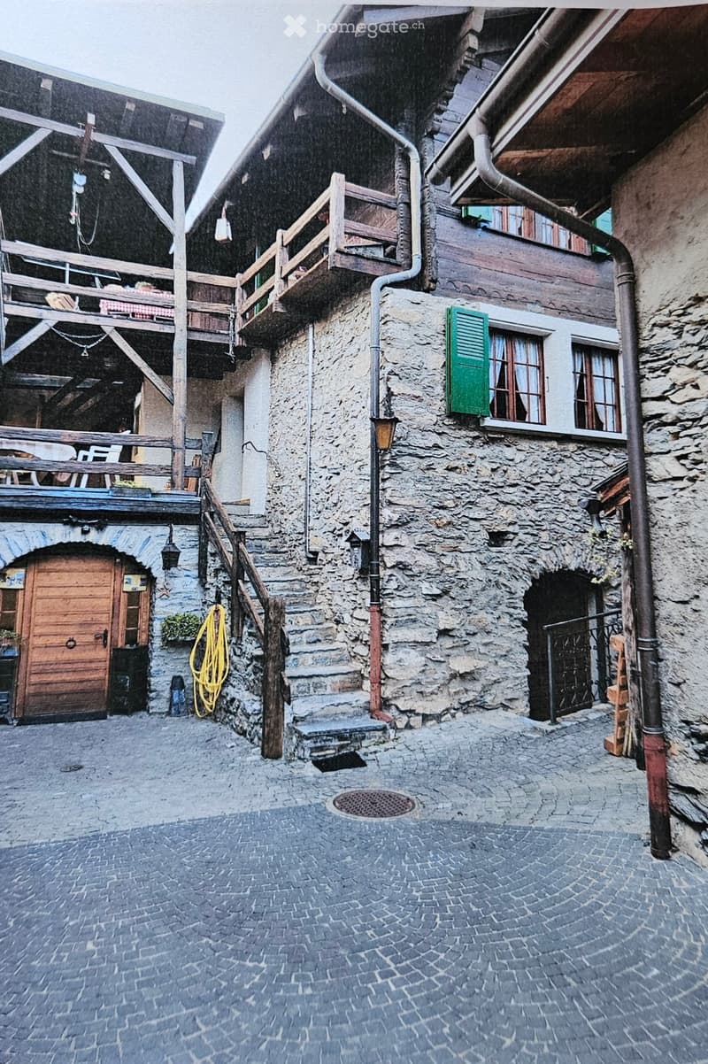 A louer appartement 1 pièce 1/2 à Sierre (1)