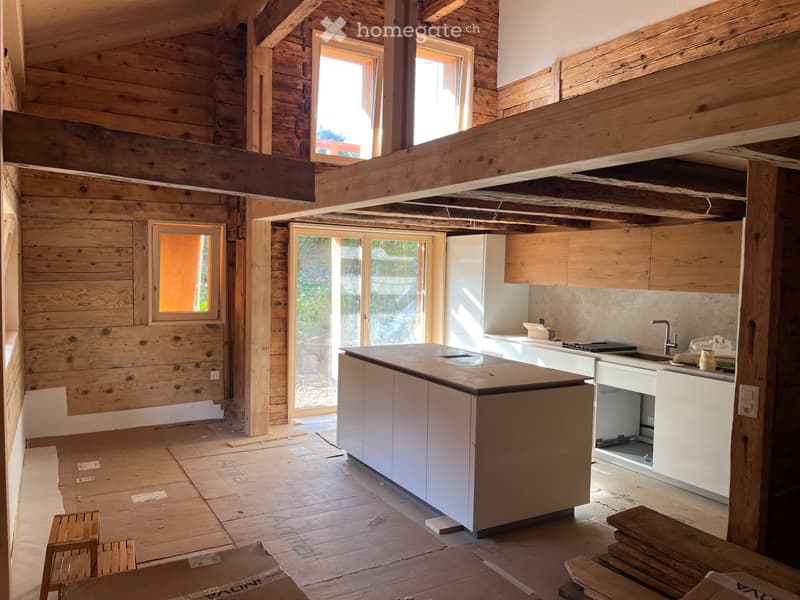 3,5 pièces en duplex, neuf, dans chalet individuel rénové (2)