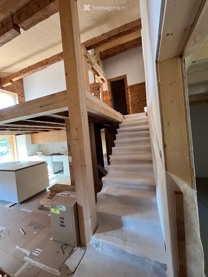 3,5 pièces en duplex, neuf, dans chalet individuel rénové (5)