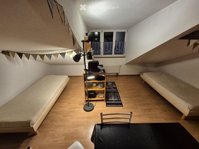 Chambre meublé avec douche, wc et kitchenette (4)