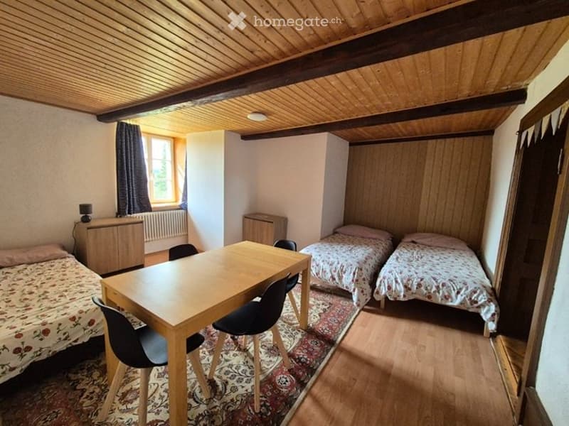 Chambre meublé avec douche, wc et kitchenette (5)