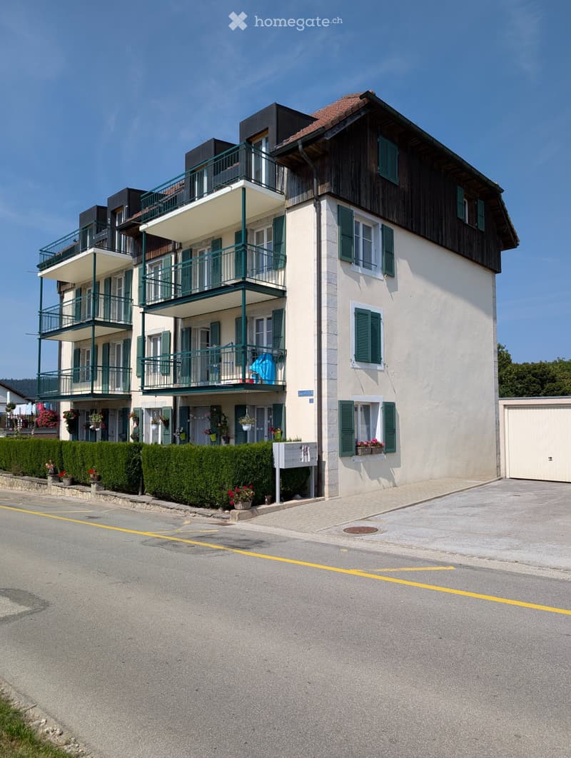 Appartement de 3,5 pièces, lumineux avec balcon (1)