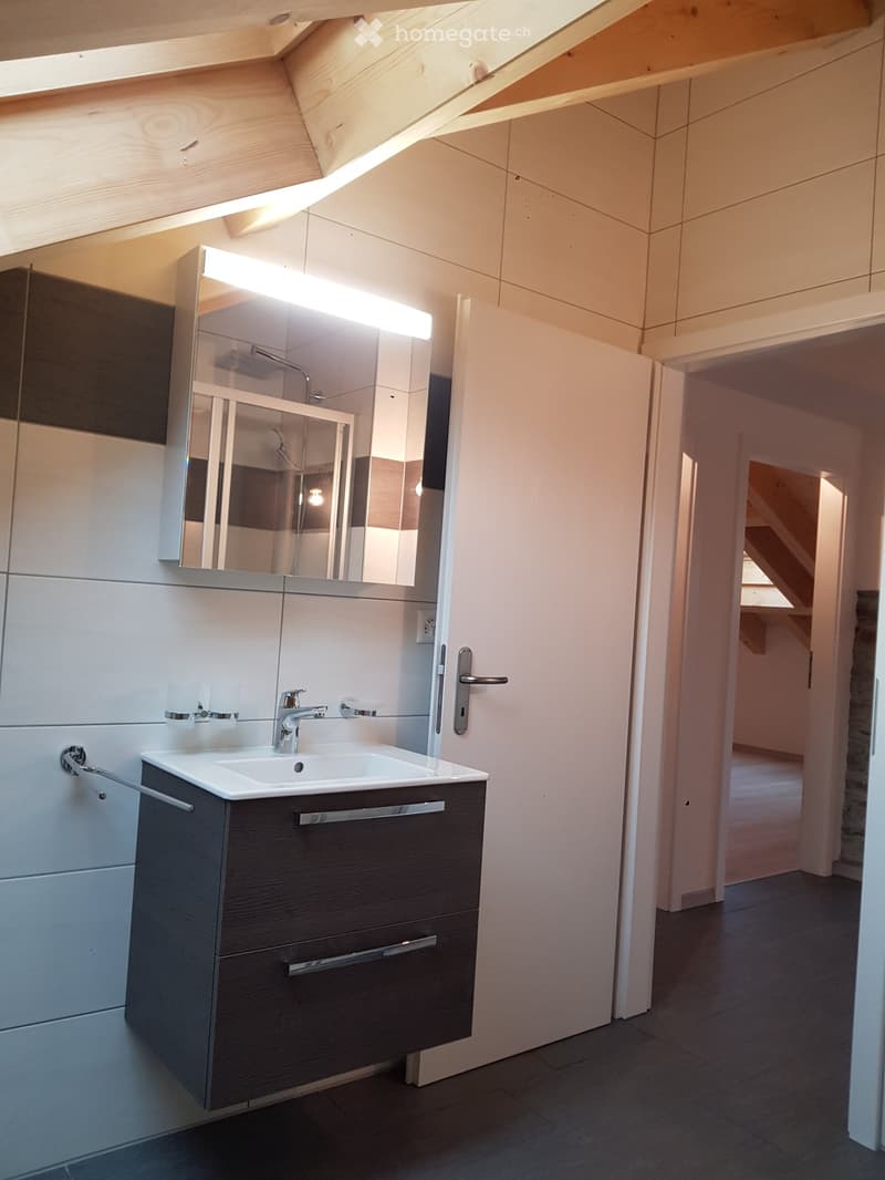 À louer  Appartement 3,5 pièces rénové à neuf à Aproz (4)