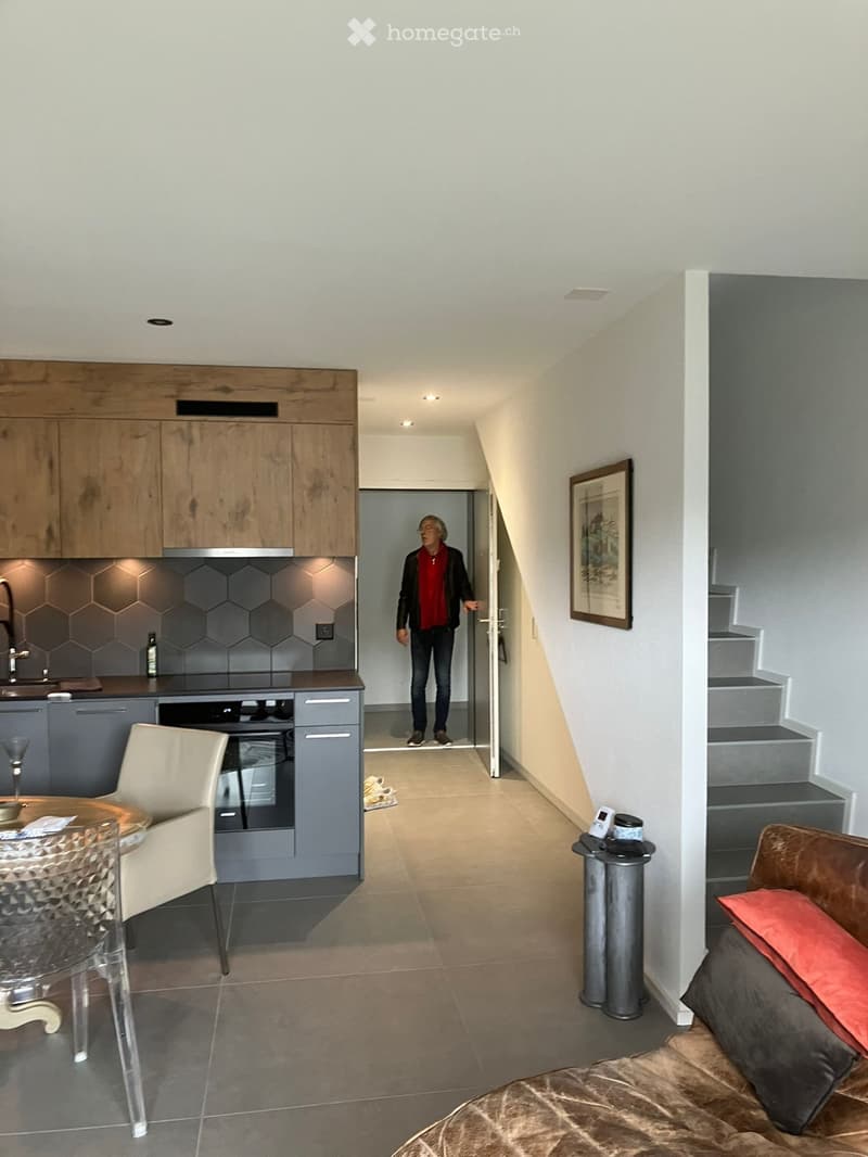 Moudon, 3,5 pces, neuf, duplex, balcon, parking intérieur. (2)