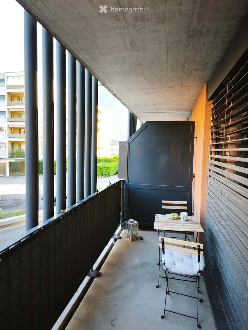 Superbe 3.5 pièces avec grand balcon et parking à Martigny (3)