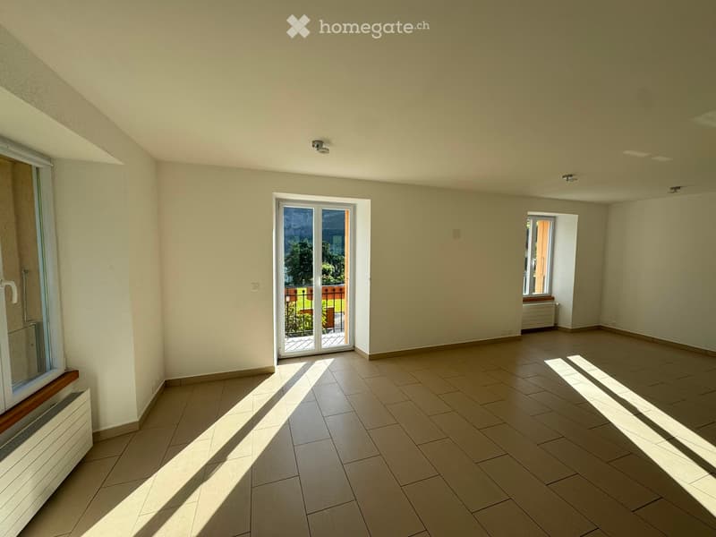 Duplex de 3.5 pièces à louer à Lavey-Village (2)