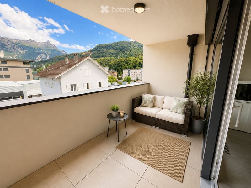 Magnifique appartement neuf de 2.5 p. à louer (3)