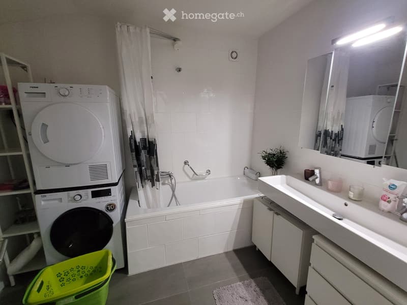 Appartement avec balcon, meublé en sous-location (4)