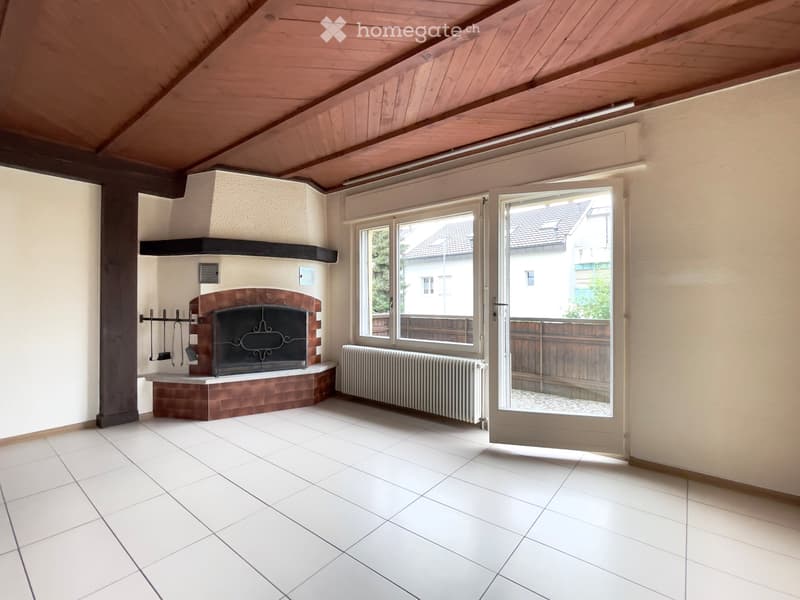 Bassecourt, Ribe 20 - Grand 2,5 pces avec cheminée (4)