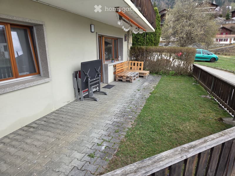 Charmant appartement meublé avec terrasse et garage (5)