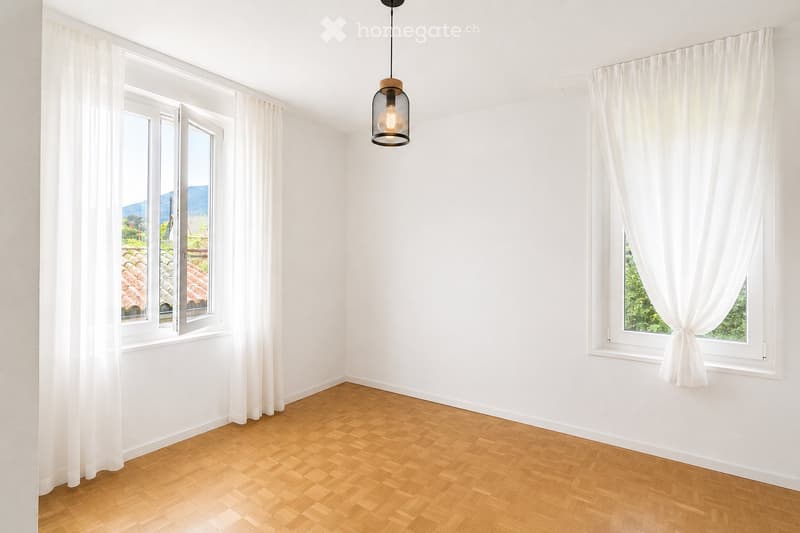 3.5 pièces lumineux avec vue sur le lac, terrace et jardin (3)