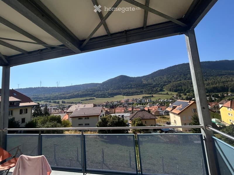 Magnifique appartement 3,5 à Vallorbe avec vue sur le Jura (4)
