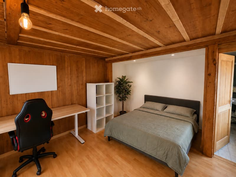 Grande chambre meublée en colocation 120 m² CHF 790.- (1)