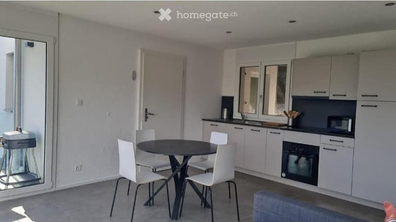 Appartement 2.5 pièce meublé, toutes charges comprises. (4)