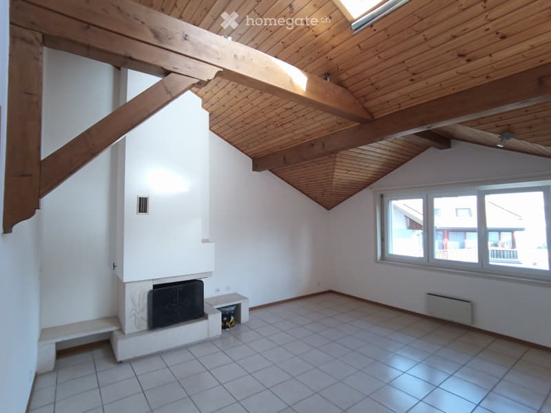 A louer Granges-Paccot, Fribourg app. mansardé 3,5 pièces (2)
